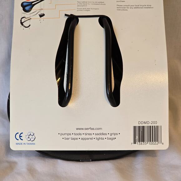 Serfas Men's E-Gel Bike Seat DDMD-200 Hybrid Suspension System 11" x 7" - Picture 7 of 15